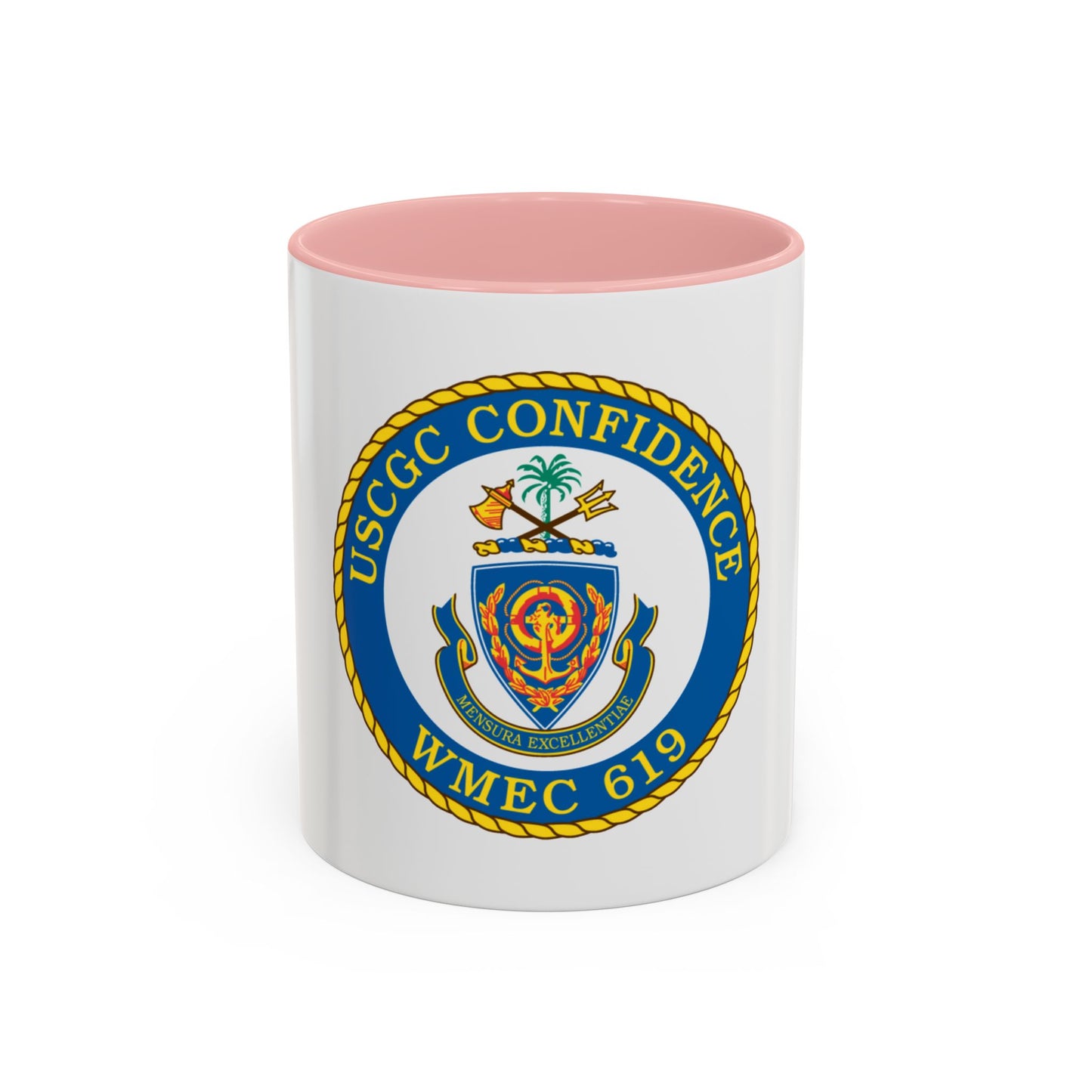 USCGC Confidence WMEC 619 (U.S. Coast Guard) Accent Coffee Mug