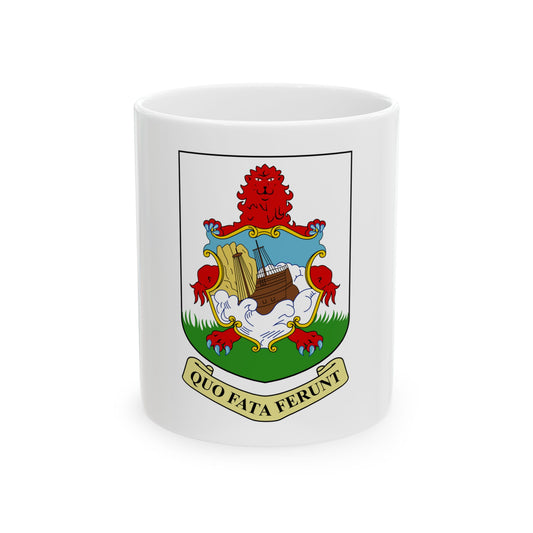 Coat of arms of Bermuda - White Coffee Mug
