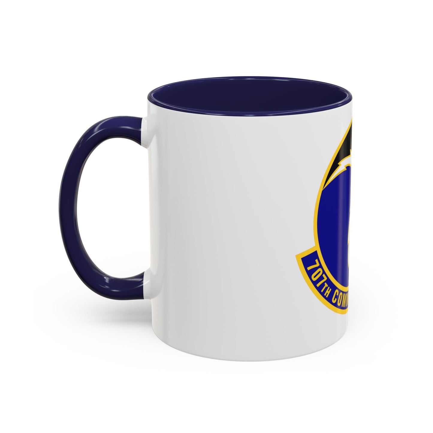 707th Communications Squadron (U.S. Air Force) Accent Coffee Mug