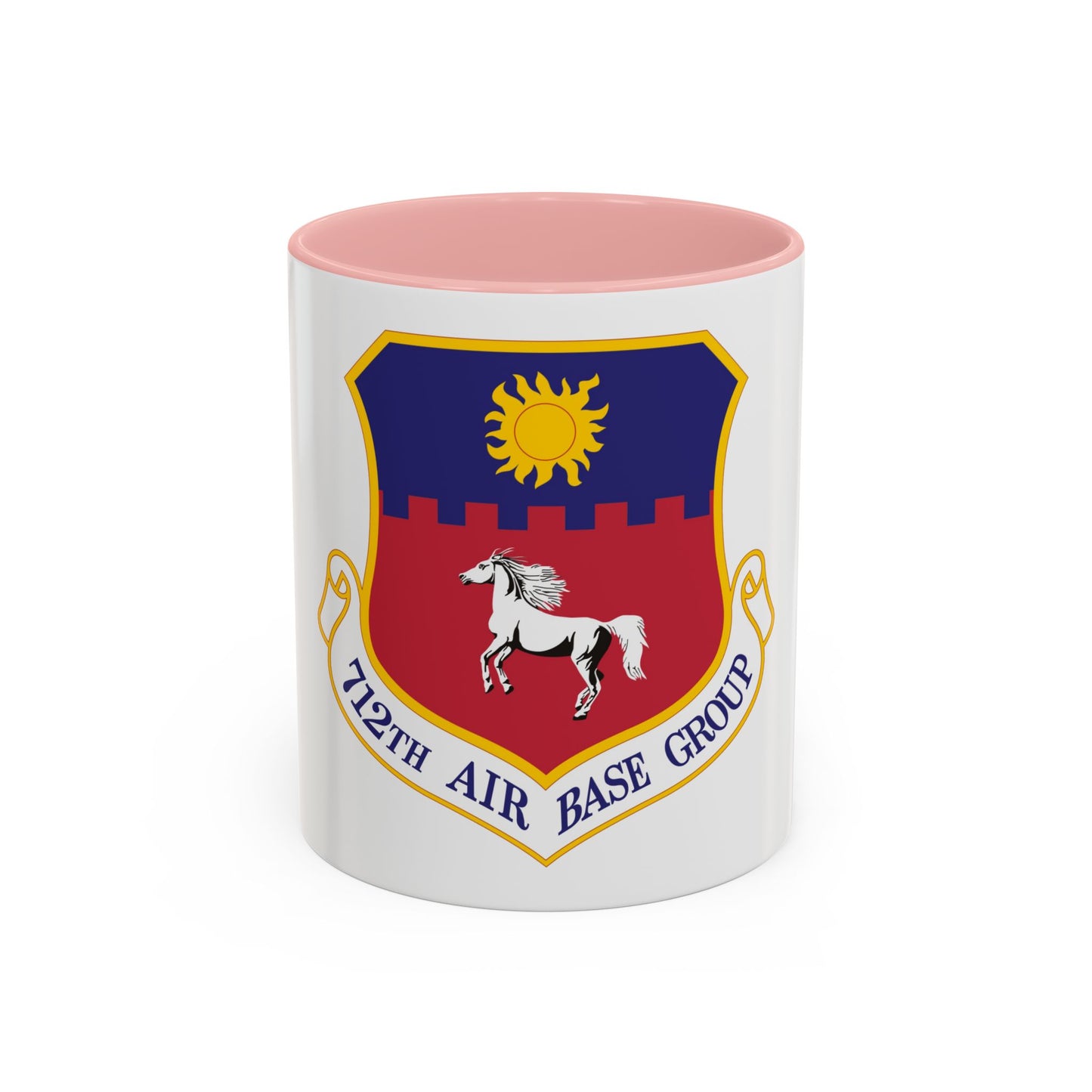 712th Air Base Group (U.S. Air Force) Accent Coffee Mug