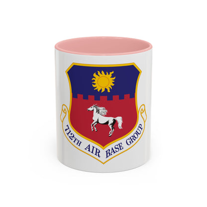 712th Air Base Group (U.S. Air Force) Accent Coffee Mug