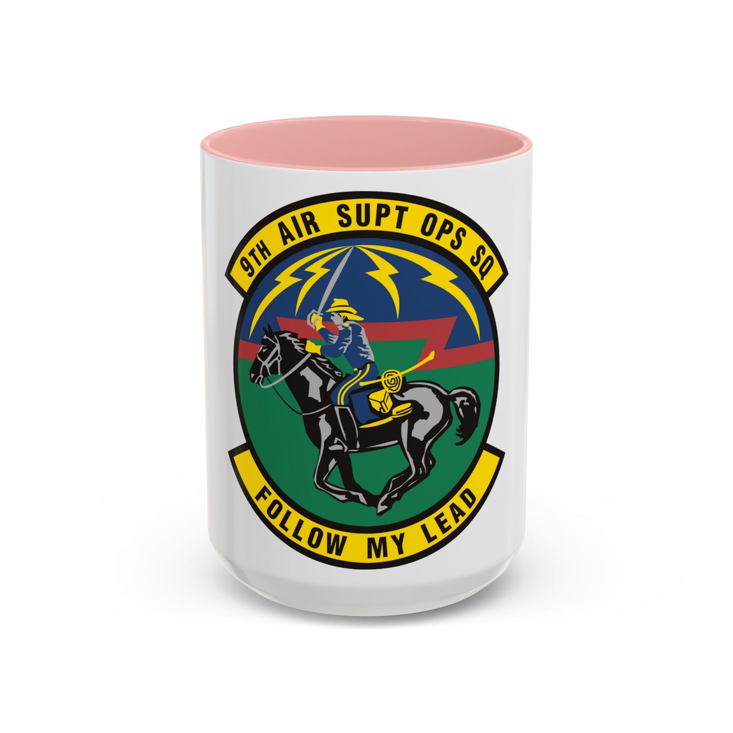 9th Air Support Operations Squadron (U.S. Air Force) Accent Coffee Mug