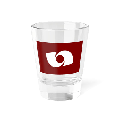 Flag of Iwaki Fukushima Japan - Shot Glass 1.5oz