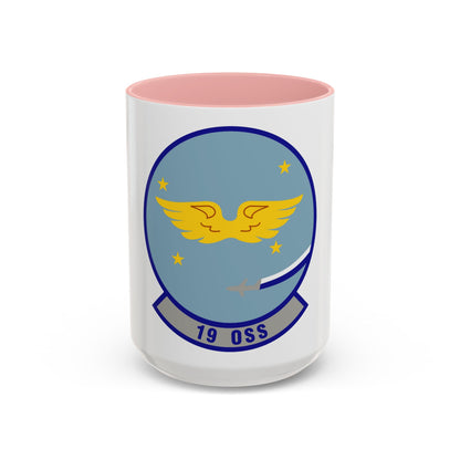 19th Operations Support Squadron (U.S. Air Force) Accent Coffee Mug