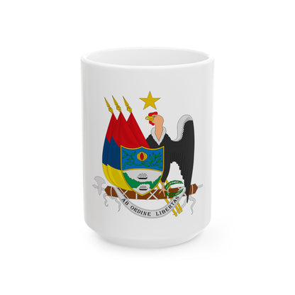Coat of arms of New Granada (1854) - White Coffee Mug