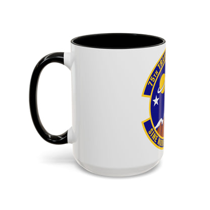 75th Transportation Squadron (U.S. Air Force) Accent Coffee Mug