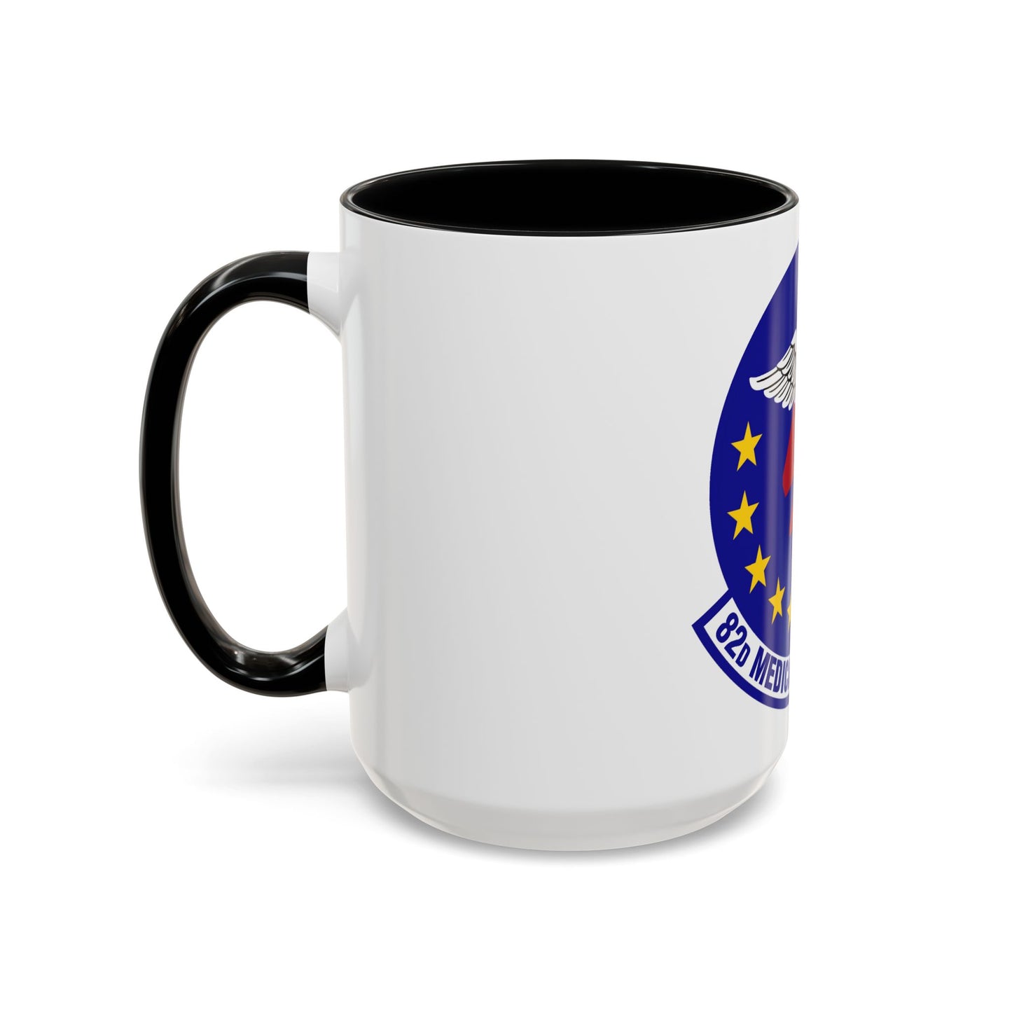 82d Medical Support Squadron (U.S. Air Force) Accent Coffee Mug
