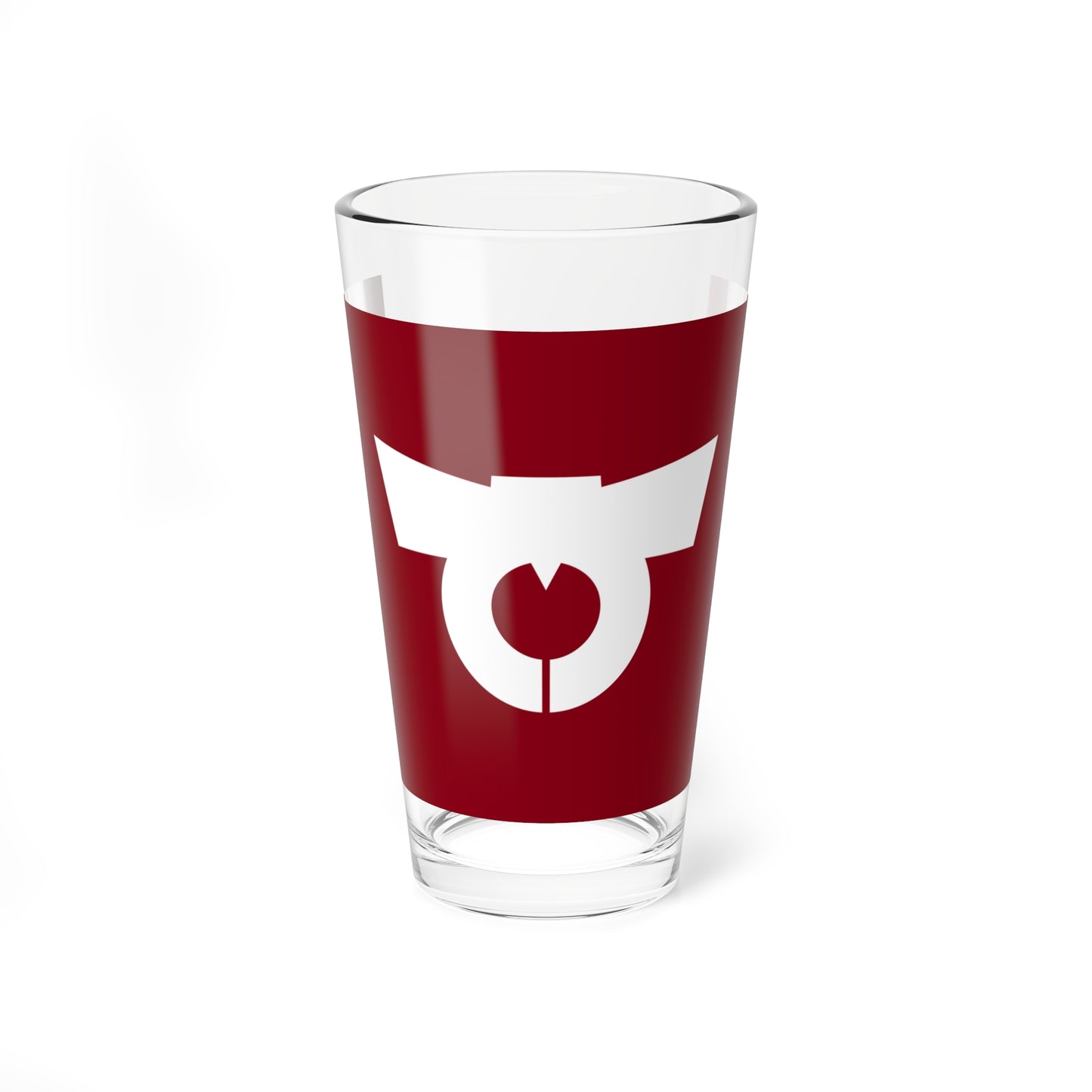 Flag of Hobara Fukushima 1957-2006 (Japan) Pint Glass 16oz