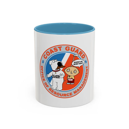CG 928 ORM (U.S. Coast Guard) Accent Coffee Mug