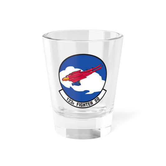 123 Fighter Squadron (U.S. Air Force) Shot Glass 1.5oz