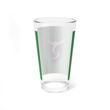 Flag of Sakae Nagano (Japan) Pint Glass 16oz