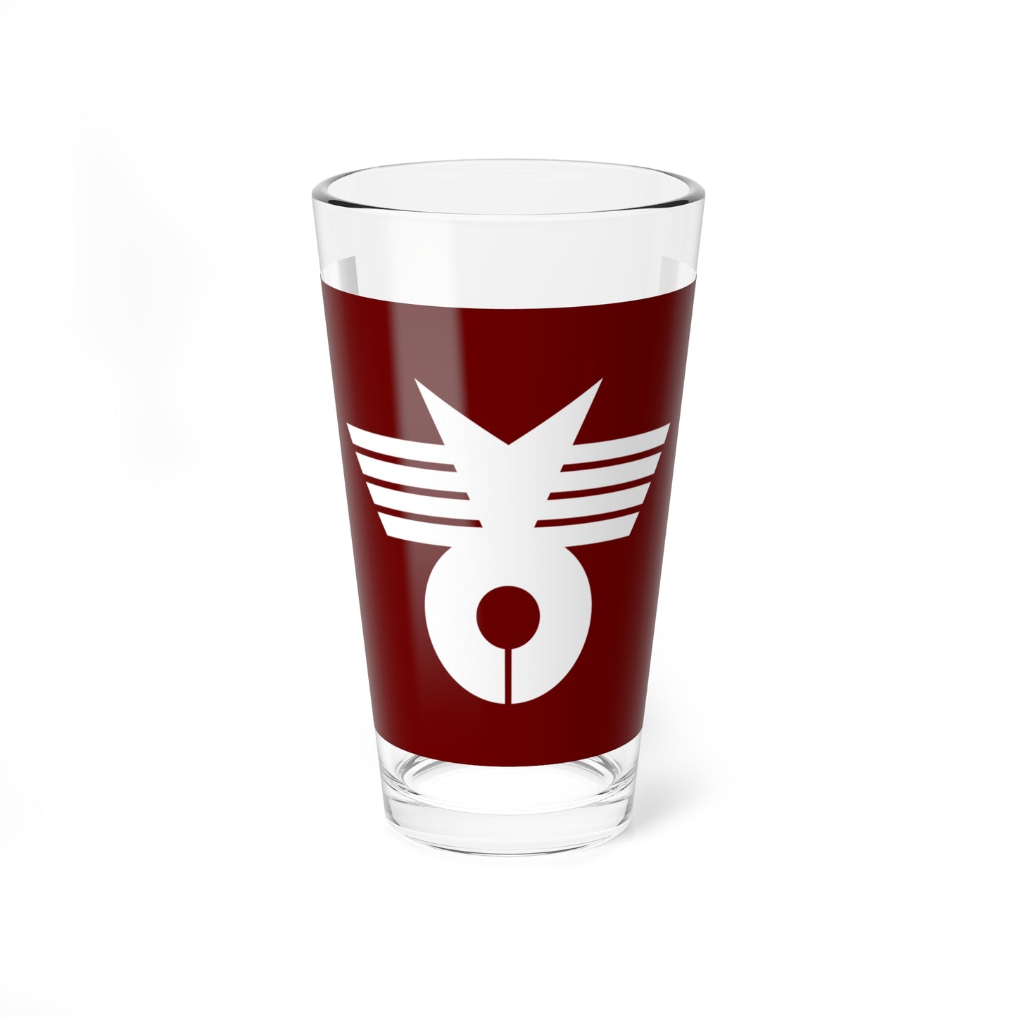 Flag of Misato Tokushima 1966-2004 (Japan) Pint Glass 16oz