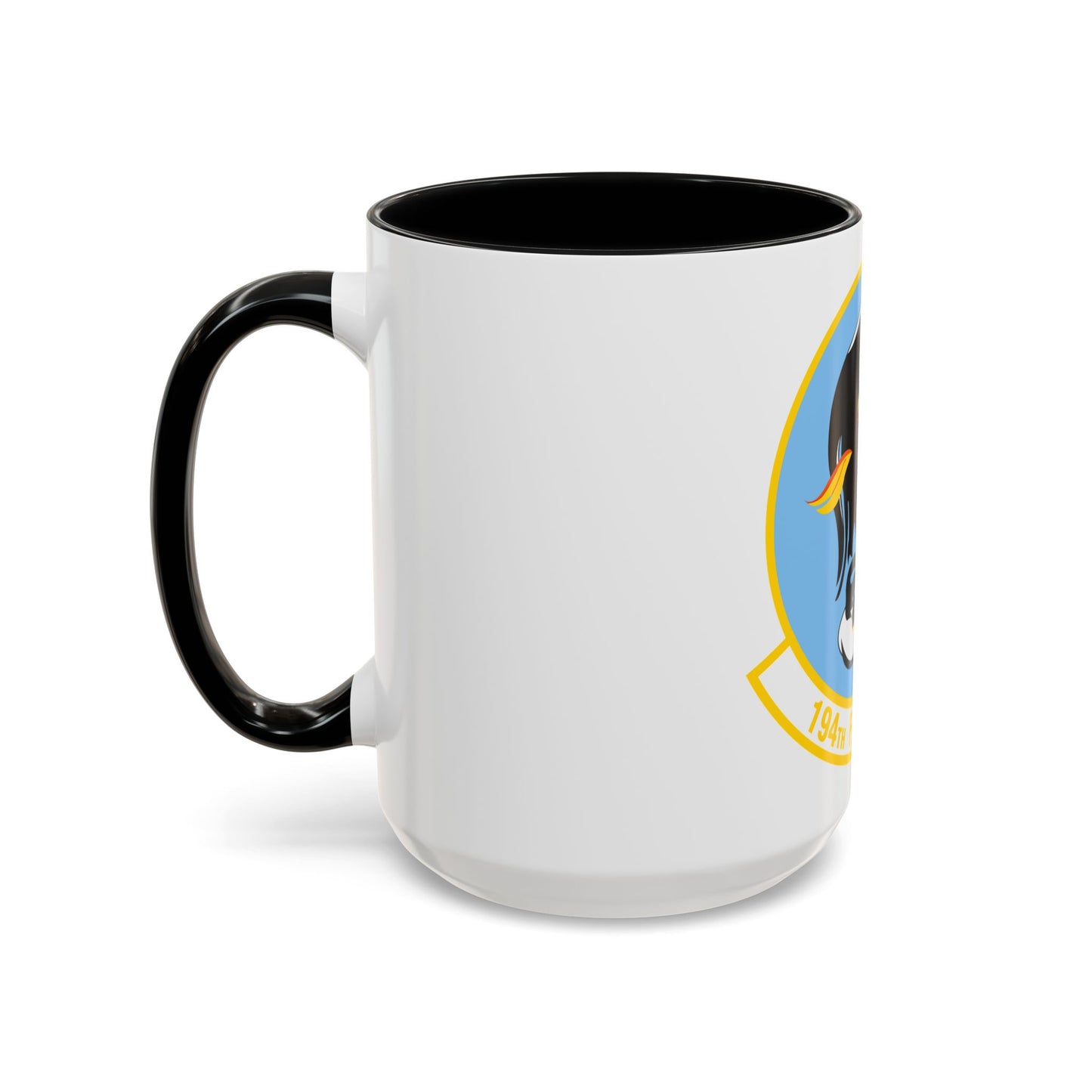 194 Fighter Squadron (U.S. Air Force) Accent Coffee Mug