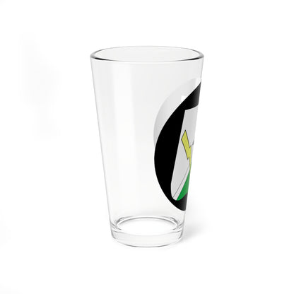 Emblem for the GHR 2Staff (Denmark) (Coat of Arms) Pint Glass 16oz