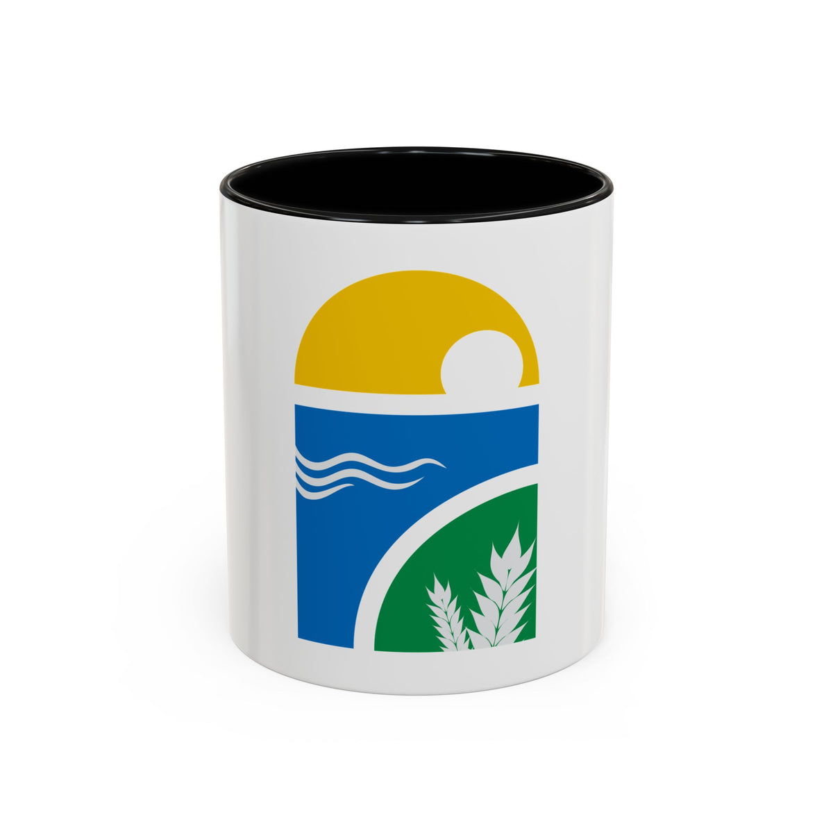 Coat of arms of Canelones Department - Accent Coffee Mug