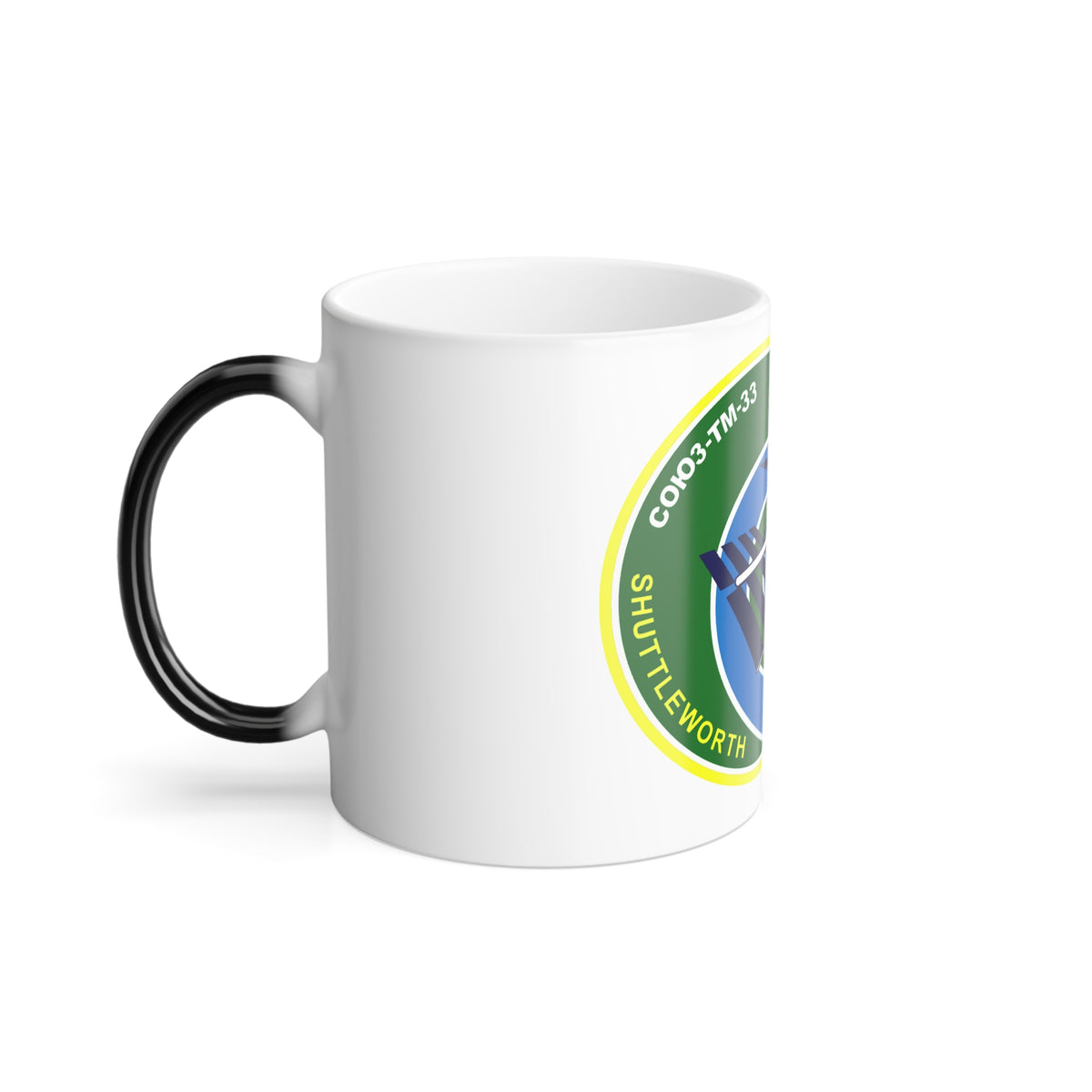 Soyuz TM-34 (Soyuz Programme) Color Changing Mug 11oz