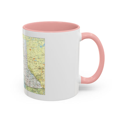 Canada - British Columbia 1 (1992) (Map) Accent Coffee Mug