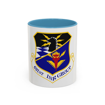691 Intelligence Surveillance and Reconnaissance Group ACC (U.S. Air Force) Accent Coffee Mug