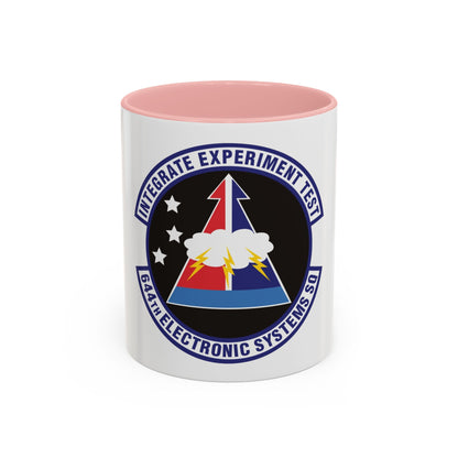 644th Electronic Systems Squadron (U.S. Air Force) Accent Coffee Mug