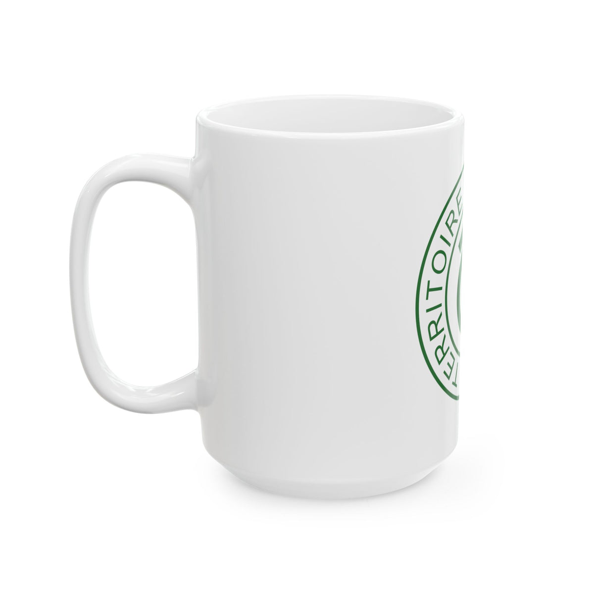 Emblem of French Cameroon - White Coffee Mug