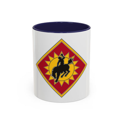 115th Field Artillery Brigade (U.S. Army) Accent Coffee Mug