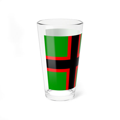 Flag of Karel (Russia) Pint Glass 16oz