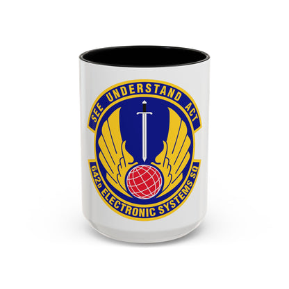 642d Electronic Systems Squadron (U.S. Air Force) Accent Coffee Mug