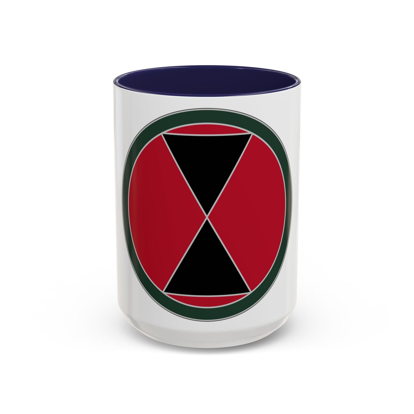 7 Infantry Division (U.S. Army) Accent Coffee Mug