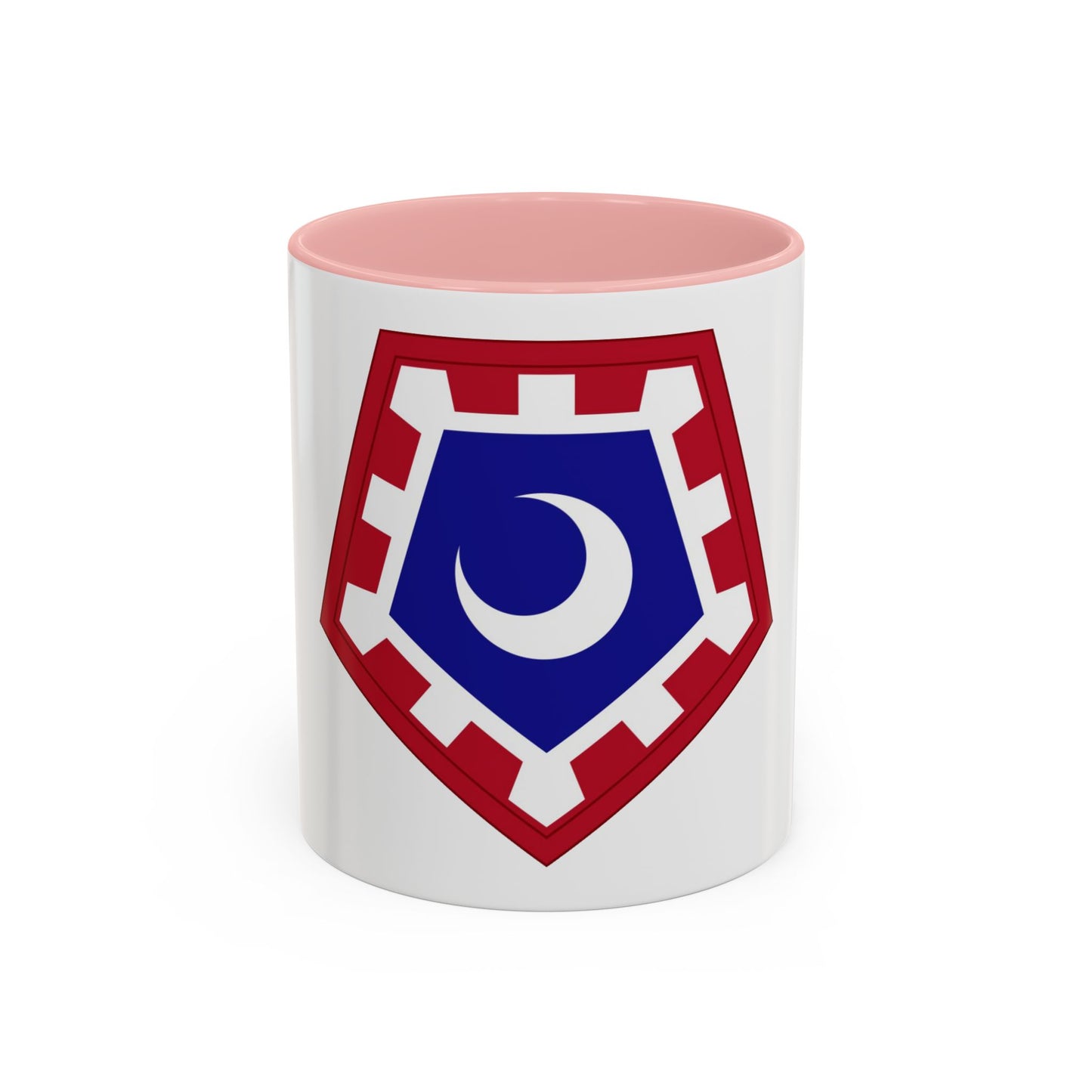 117 Engineer Brigade (U.S. Army) Accent Coffee Mug
