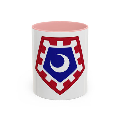 117 Engineer Brigade (U.S. Army) Accent Coffee Mug