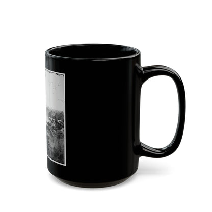 Point Of Rocks, Virginia (Vicinity). View Along River. Butler's Signal Tower In Distance (U.S. Civil War) Black Coffee Mug