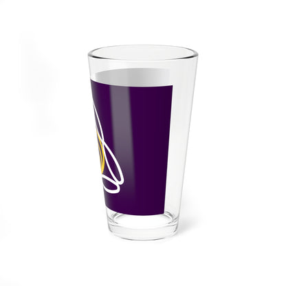 Flag of Kitahiroshima Hokkaido (Japan) Pint Glass 16oz