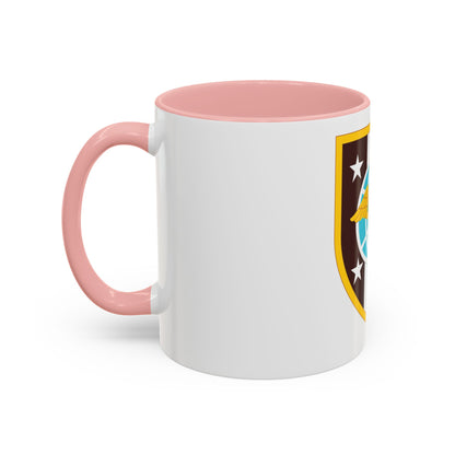 Uniformed Services University of the Health Sciences (U.S. Army) Accent Coffee Mug
