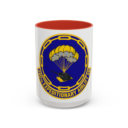 780th Expeditionary Airlift Squadron (U.S. Air Force) Accent Coffee Mug