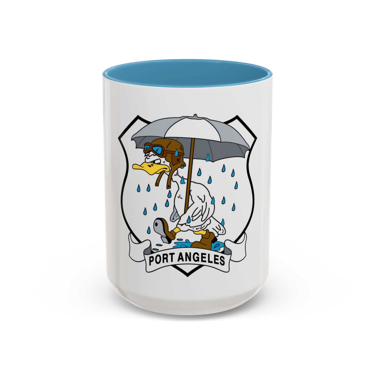 USCG Air Station Port Angeles PAAS (U.S. Coast Guard) Accent Coffee Mug
