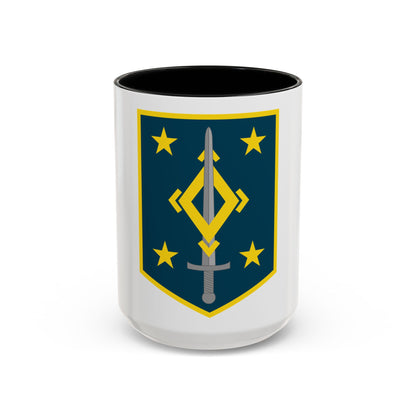 4th Maneuver Enhancement Brigade (U.S. Army) Accent Coffee Mug