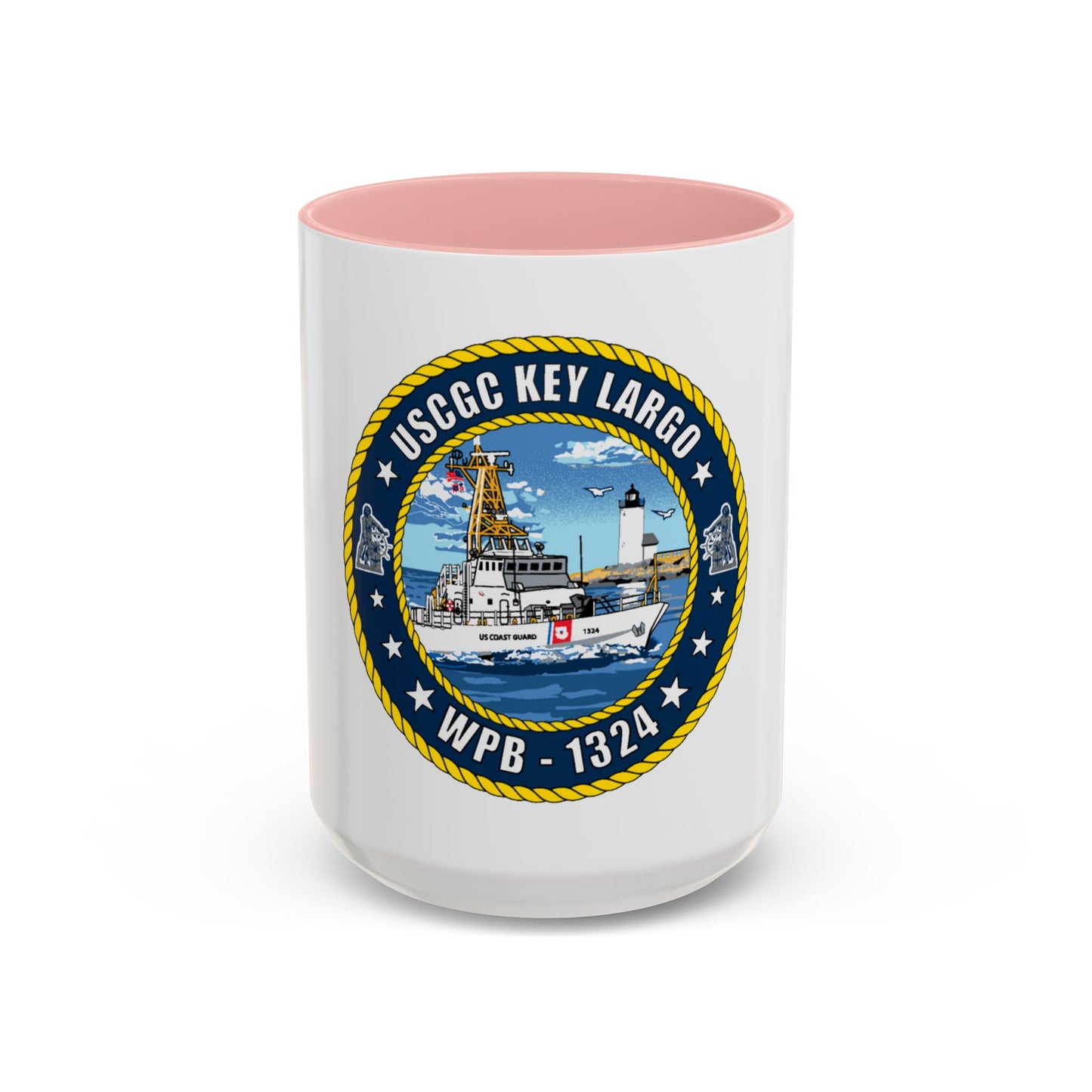 USCGC Key Largo WPB 1324 (U.S. Coast Guard) Accent Coffee Mug
