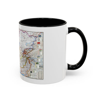 Caspian Region- Promise and Peril (1999) (Map) Accent Coffee Mug