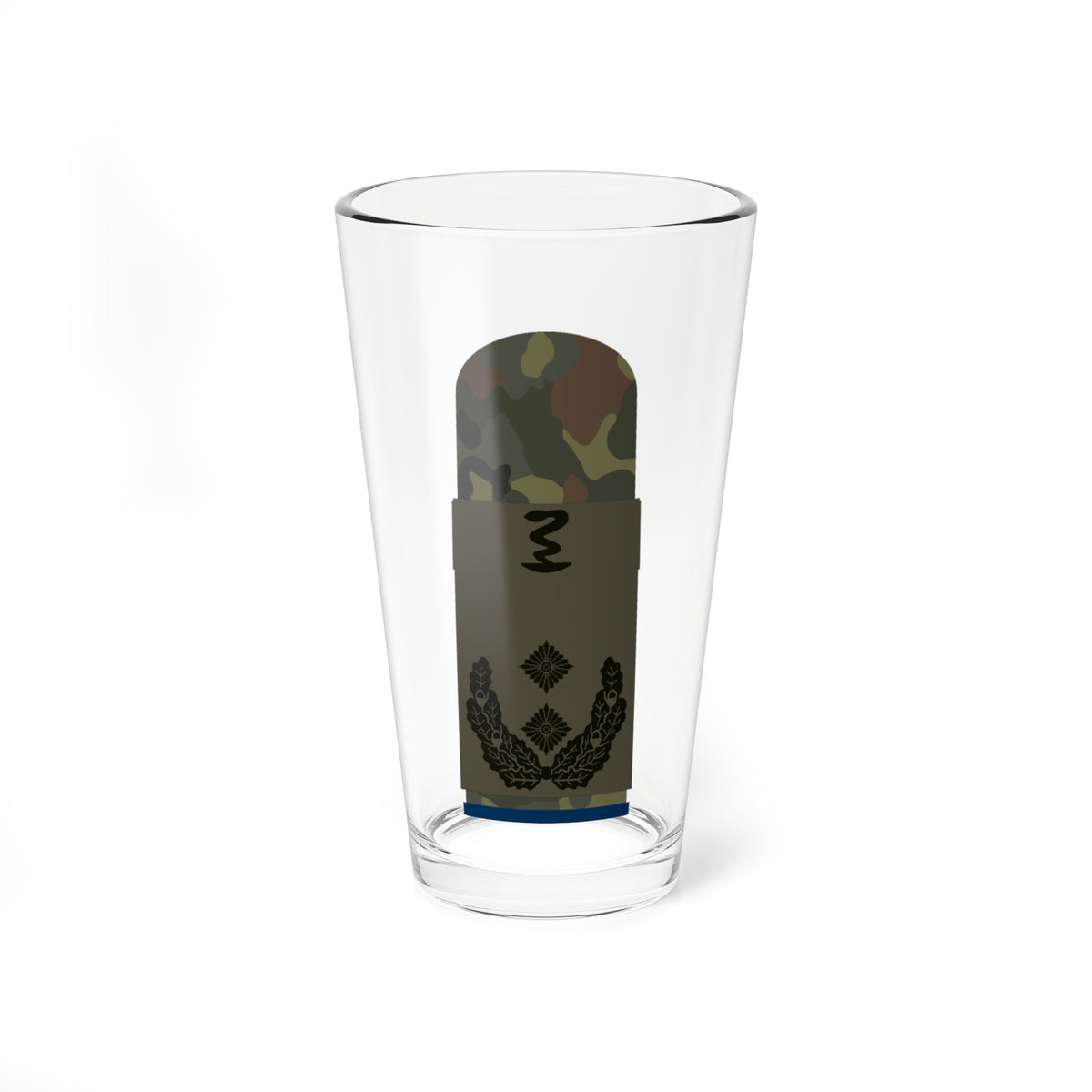 HA OS5 52d Oberfeldapotheker San PH L (Germany) (Military Rank) Pint Glass 16oz