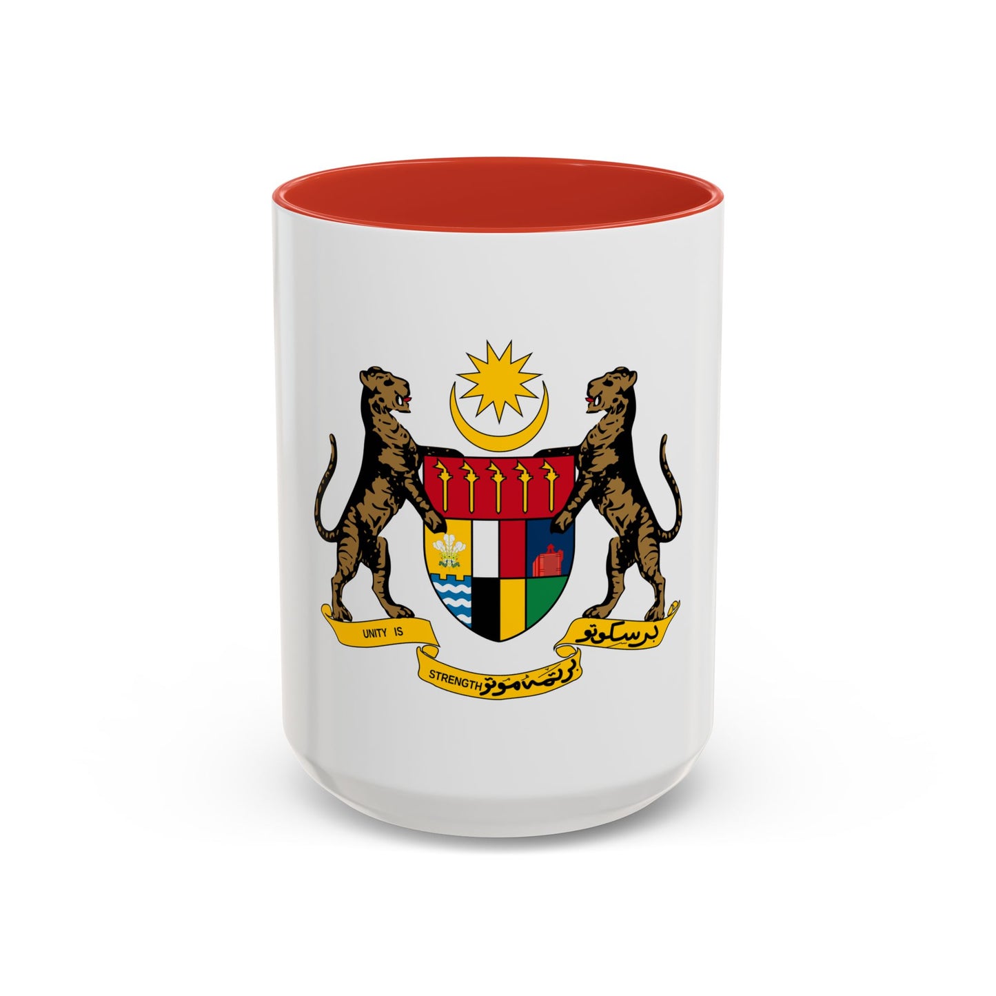 Coat of arms of the Federation of Malaya - Accent Coffee Mug