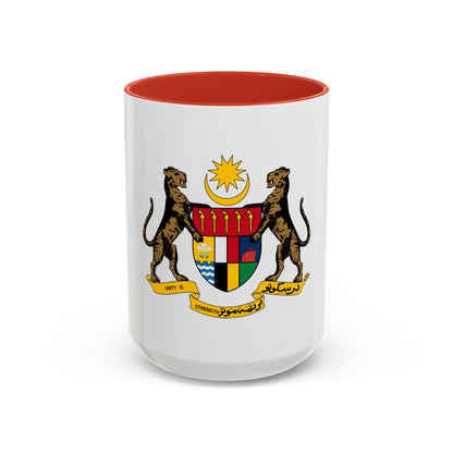 Coat of arms of the Federation of Malaya - Accent Coffee Mug