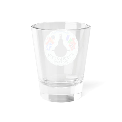 USS Springfield Everybody Rows (U.S. Navy) Shot Glass 1.5oz