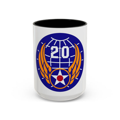20 Air Force (U.S. Army) Accent Coffee Mug