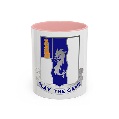 50th Infantry Regiment (U.S. Army) Accent Coffee Mug