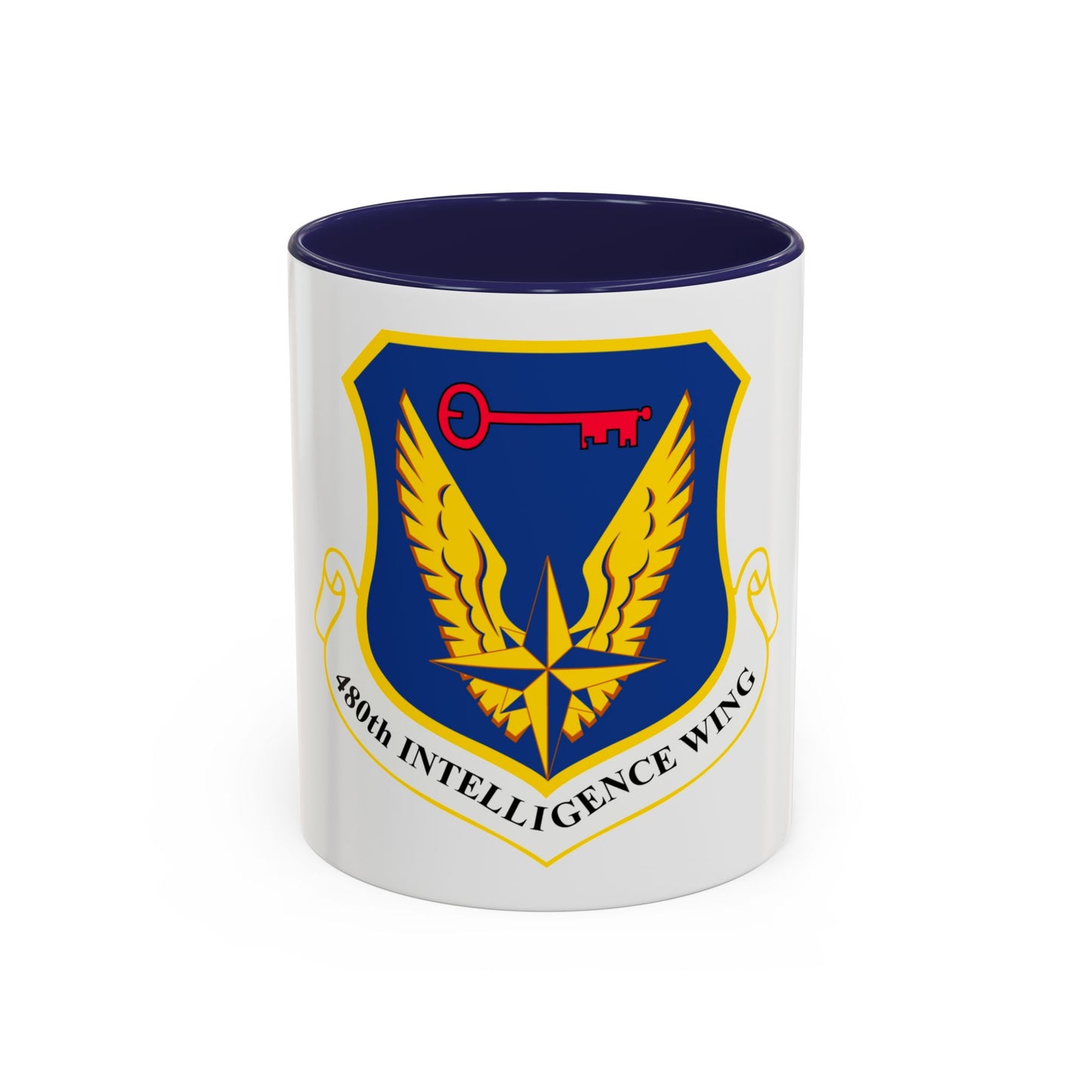 480th Intelligence Wing (U.S. Air Force) Accent Coffee Mug