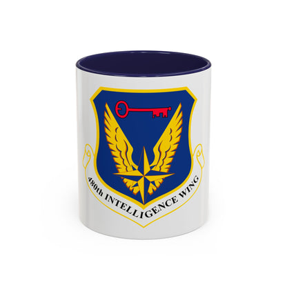 480th Intelligence Wing (U.S. Air Force) Accent Coffee Mug