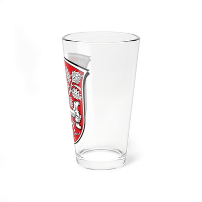 DEU Birkenau Odenwald COA (Germany) (Coat of Arms) Pint Glass 16oz