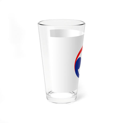 Ryukyu Islands flag 1875-1879 cs (Japan) Pint Glass 16oz