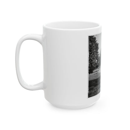 Richmond, Va. Left Side And Rear Of Capitol (U.S. Civil War) White Coffee Mug