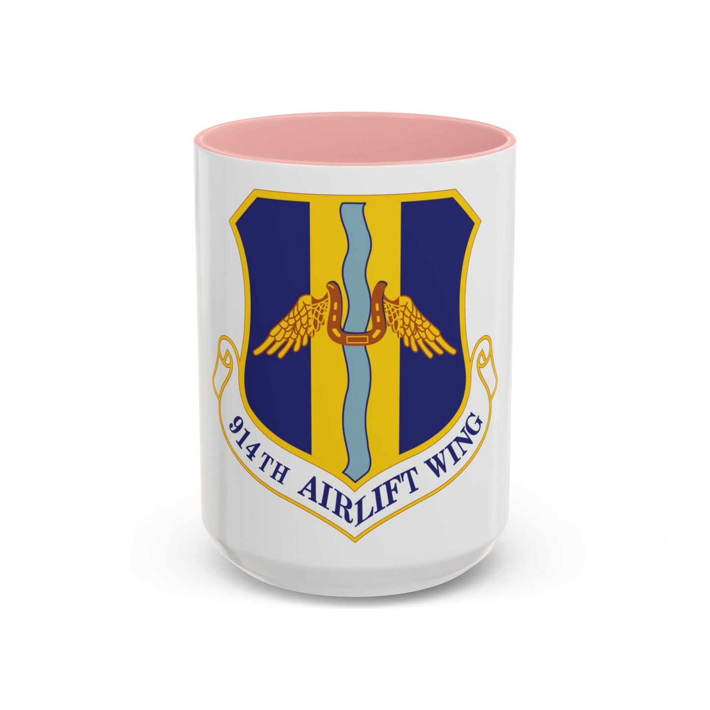 914th Airlift Wing (U.S. Air Force) Accent Coffee Mug